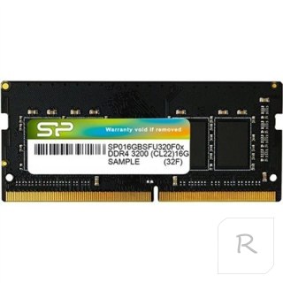 Silicon Power SP016GBSFU320X02 16 GB, DDR4, 3200 MHz, Notebook, Registered No, ECC No