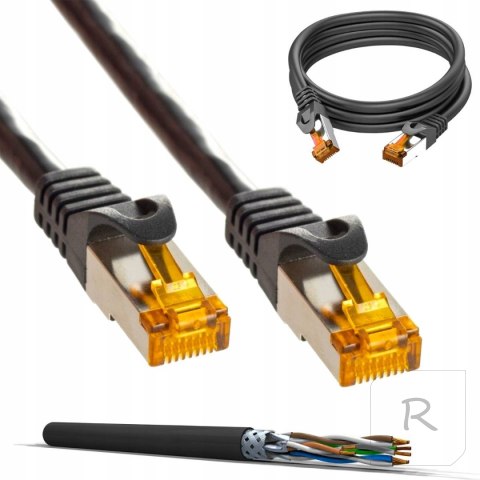 KABEL SIECIOWY LAN ETHERNET RJ45 SFTP CAT6a 3M