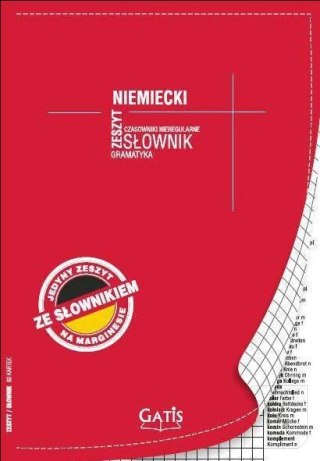 ZESZYT A5 KRATKA 60K DO JĘŻYK NIEMIECKI SŁOWNIK