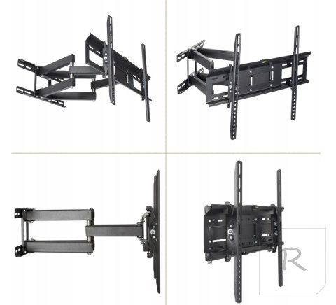 MOCNY OBROTOWY UCHWYT TV WIESZAK TELEWIZORA 23-70