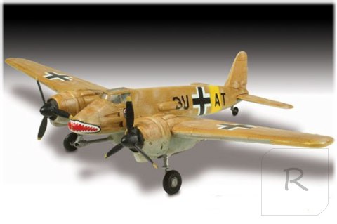 Model Plastikowy Do Sklejania Lindberg (USA) Samolot Heinkel MS-129B