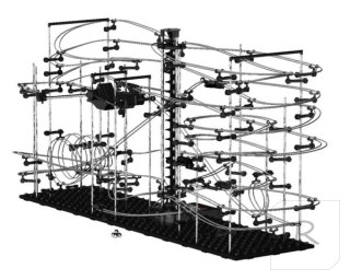 SpaceRail Tor Dla Kulek - Level 5 (32 metry) Kulkowy Rollercoaster