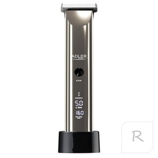 Adler Hair Clipper AD 2834 Cordless or corded, Number of length steps 4, Silver/Black