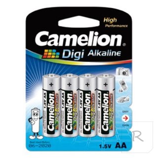 Camelion LR6-BP4DG AA/LR6, Digi Alkaline, 4 szt.